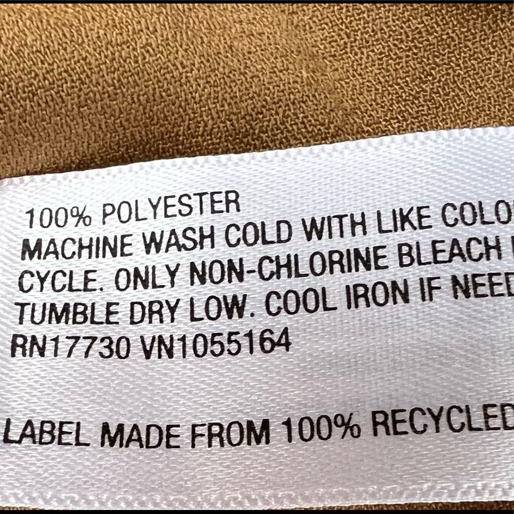 Women's New High Rise Tie Front Paper Bag Waist Dress Pants XS NWT - Picture 5 of 6